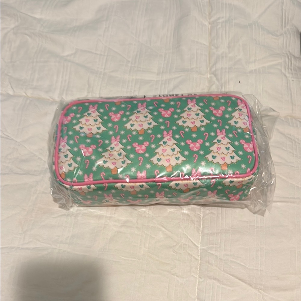 Stoney Clover Lane Disney Christmas Holiday Christmas Tree Peppermint Pouch